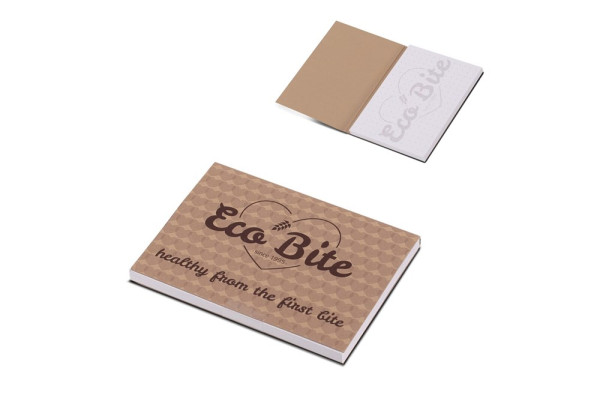 Zelfklevende memoblaadjes softcover FSC 100x72